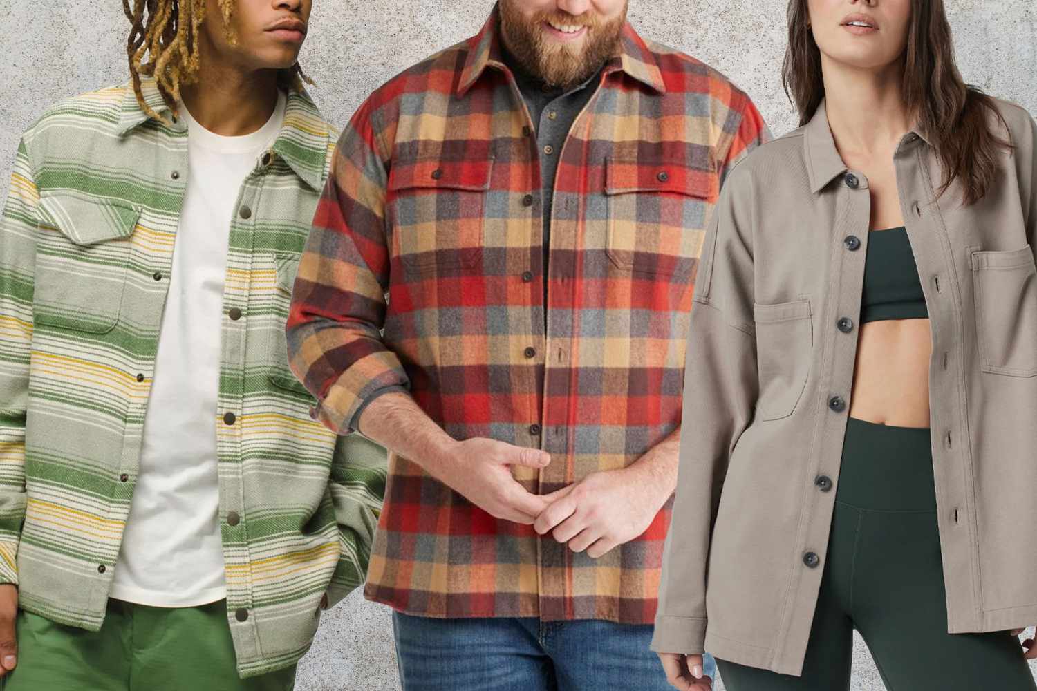 buy heavyweight men's flannels for Spring